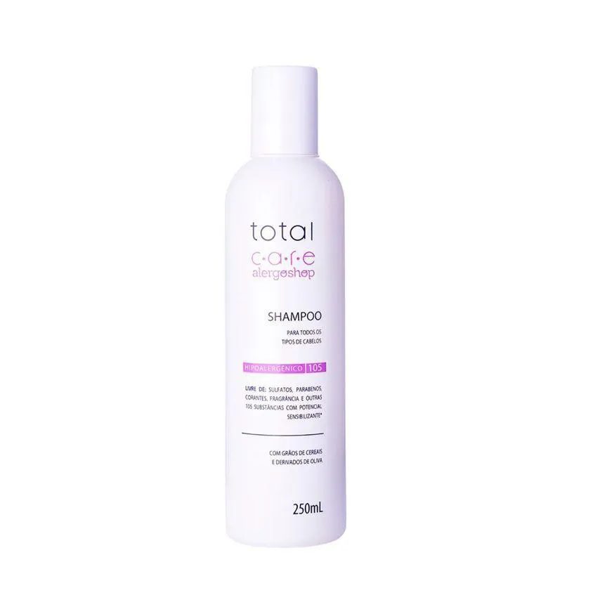Shampoo Hipoalergênico Total Care Alergoshop 250Ml