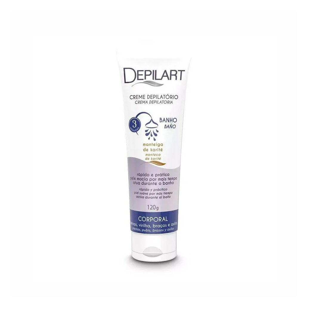 Creme Depilatório Corporal Depilart Manteiga Karité 120g