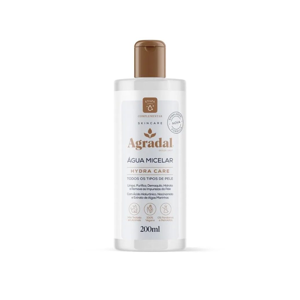 Água Micelar Agradal Hydra Care 200ml