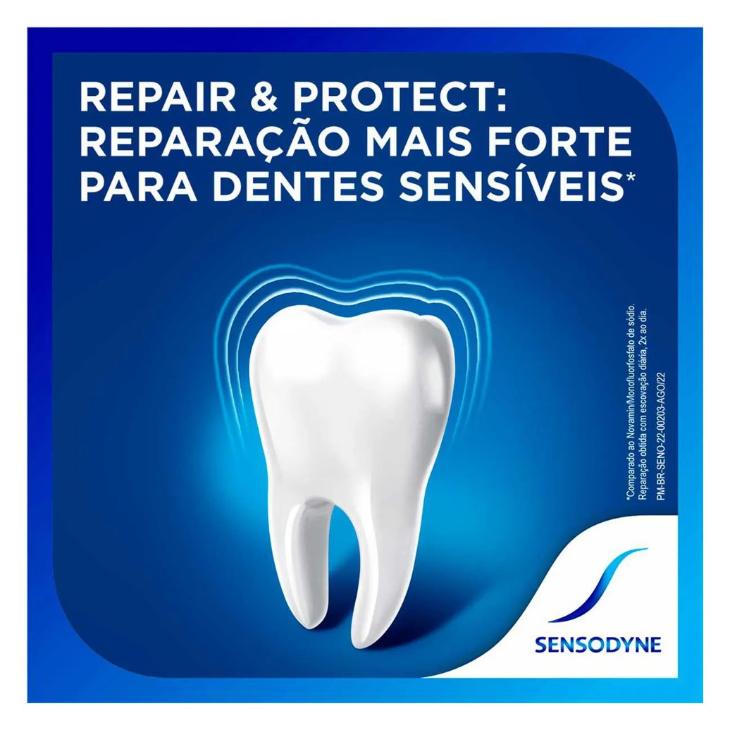 Creme Dental Sensodyne Repair & Protect 100g 2 unidades