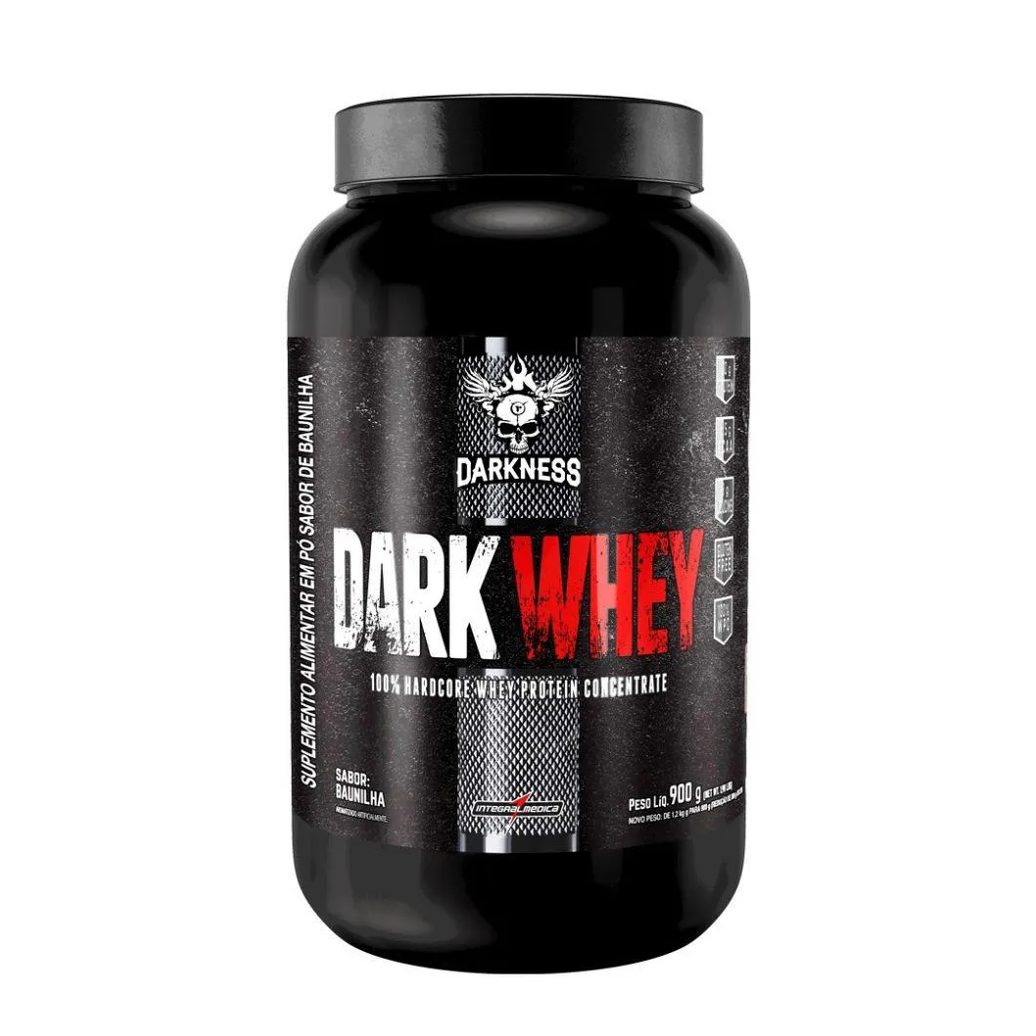 Whey Protein Darkness Dark Whey Baunilha 1,2kg