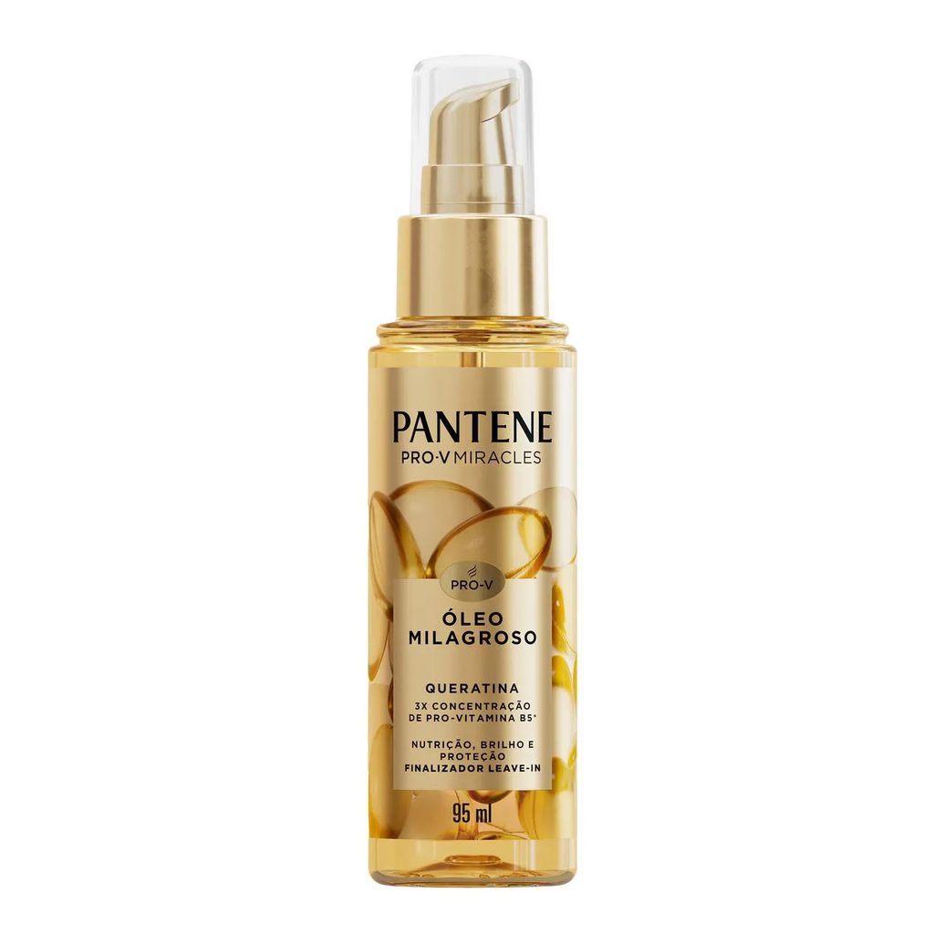 Óleo Milagroso Finalizador e Leave-in Pantene Miracles Queratina 95ml