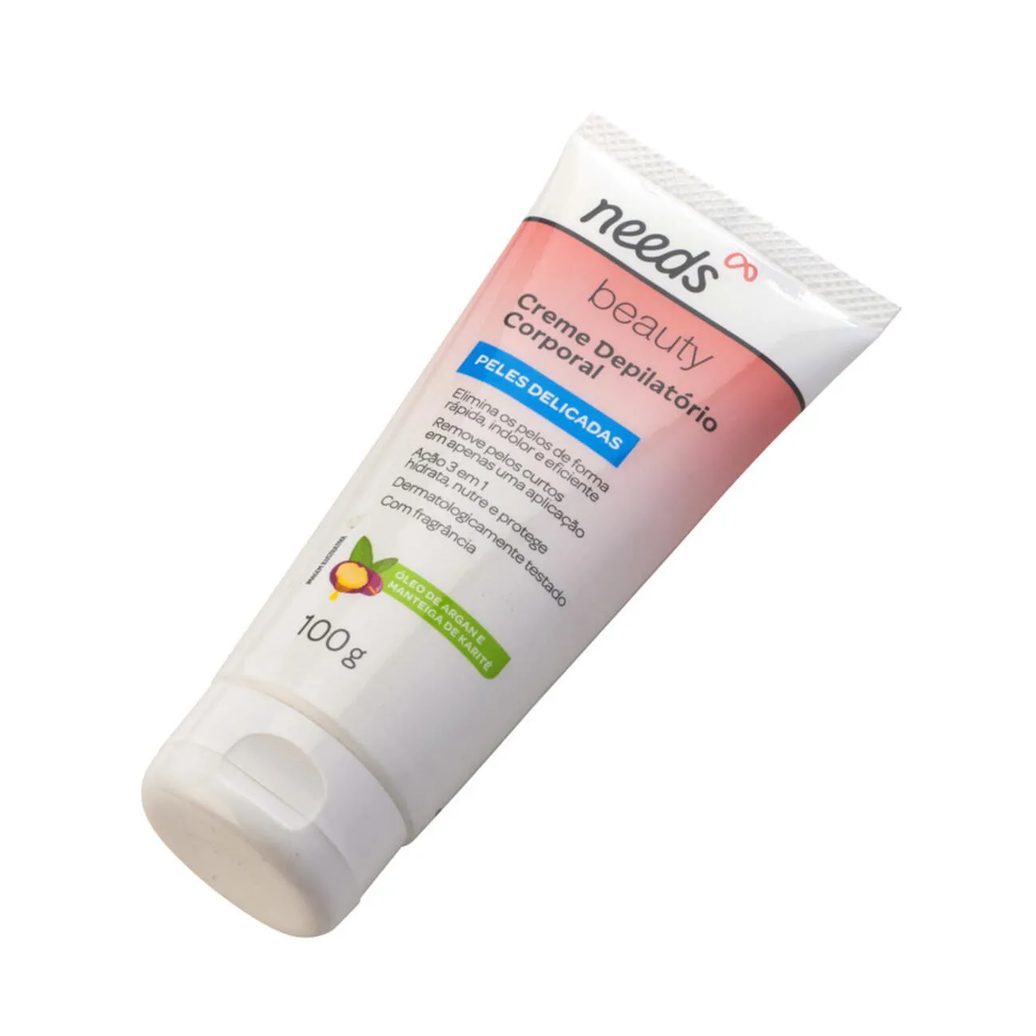 Creme Depilatório Corporal Needs Beauty Pele Delicada 100g
