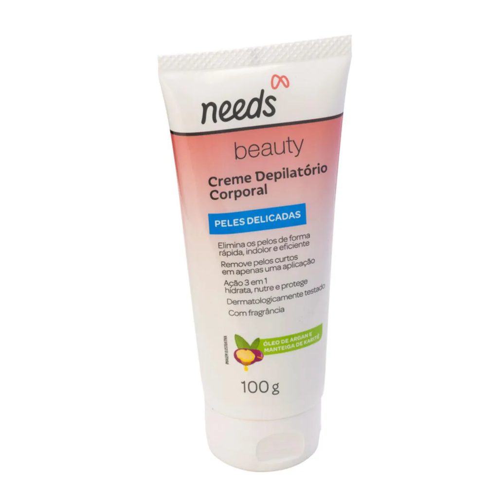 Creme Depilatório Corporal Needs Beauty Pele Delicada 100g