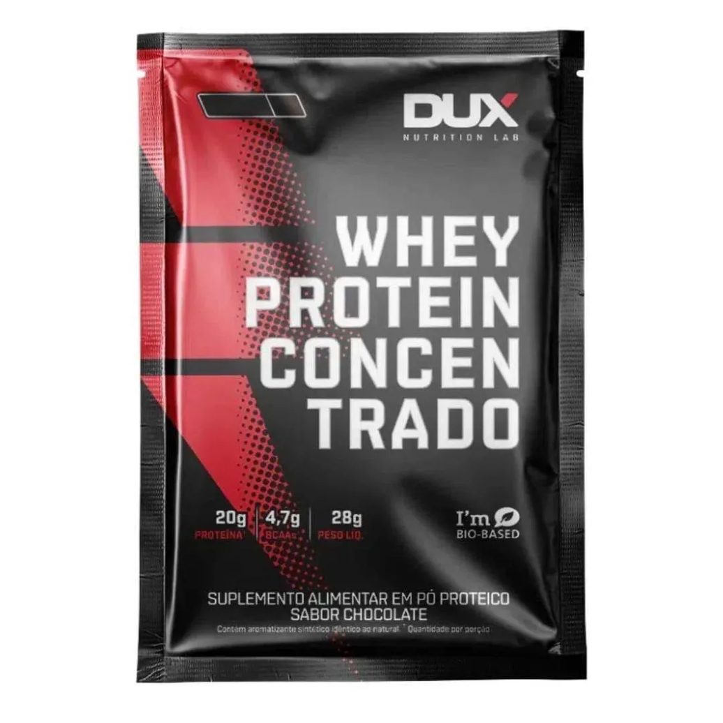 Whey Protein Concentrado Dux sem Sabor Sachê 25g