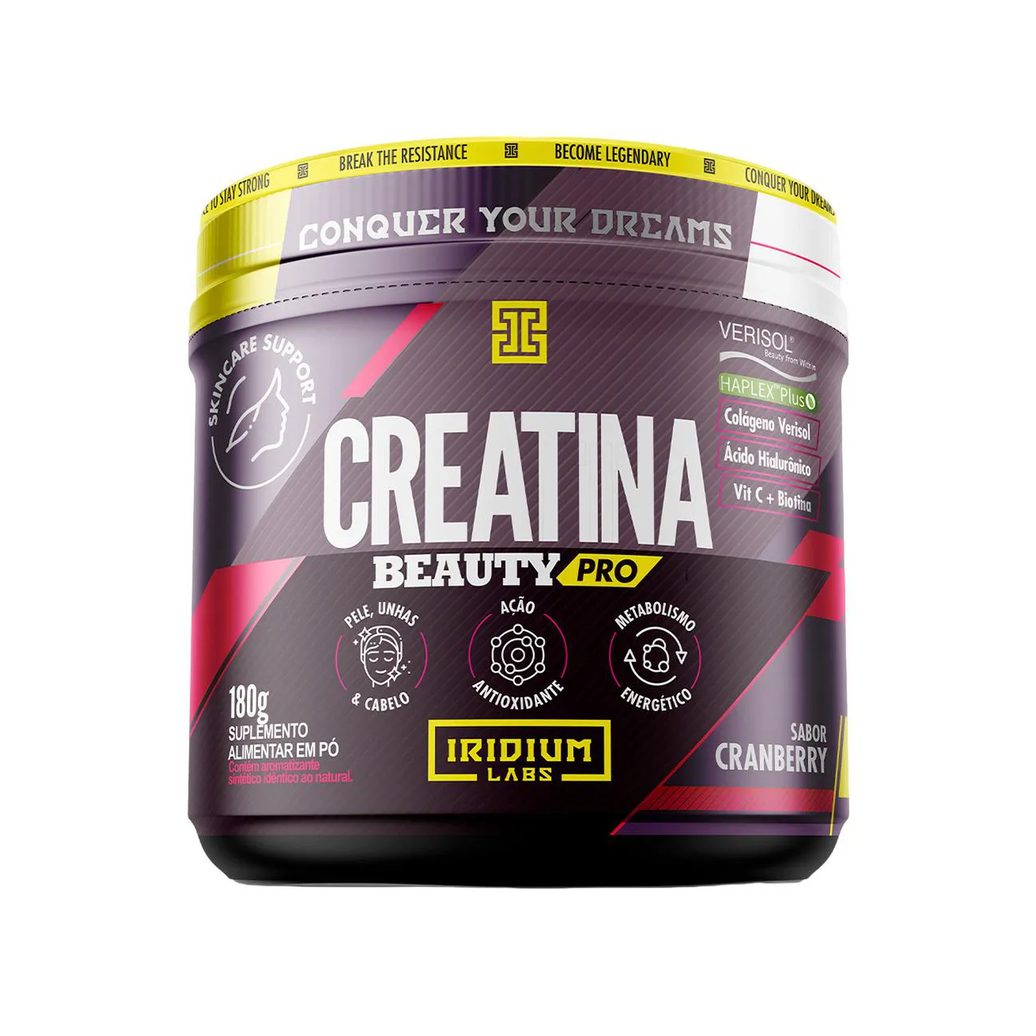 Creatina em Pó Iridium Labs Creatina Beauty Pro 180g