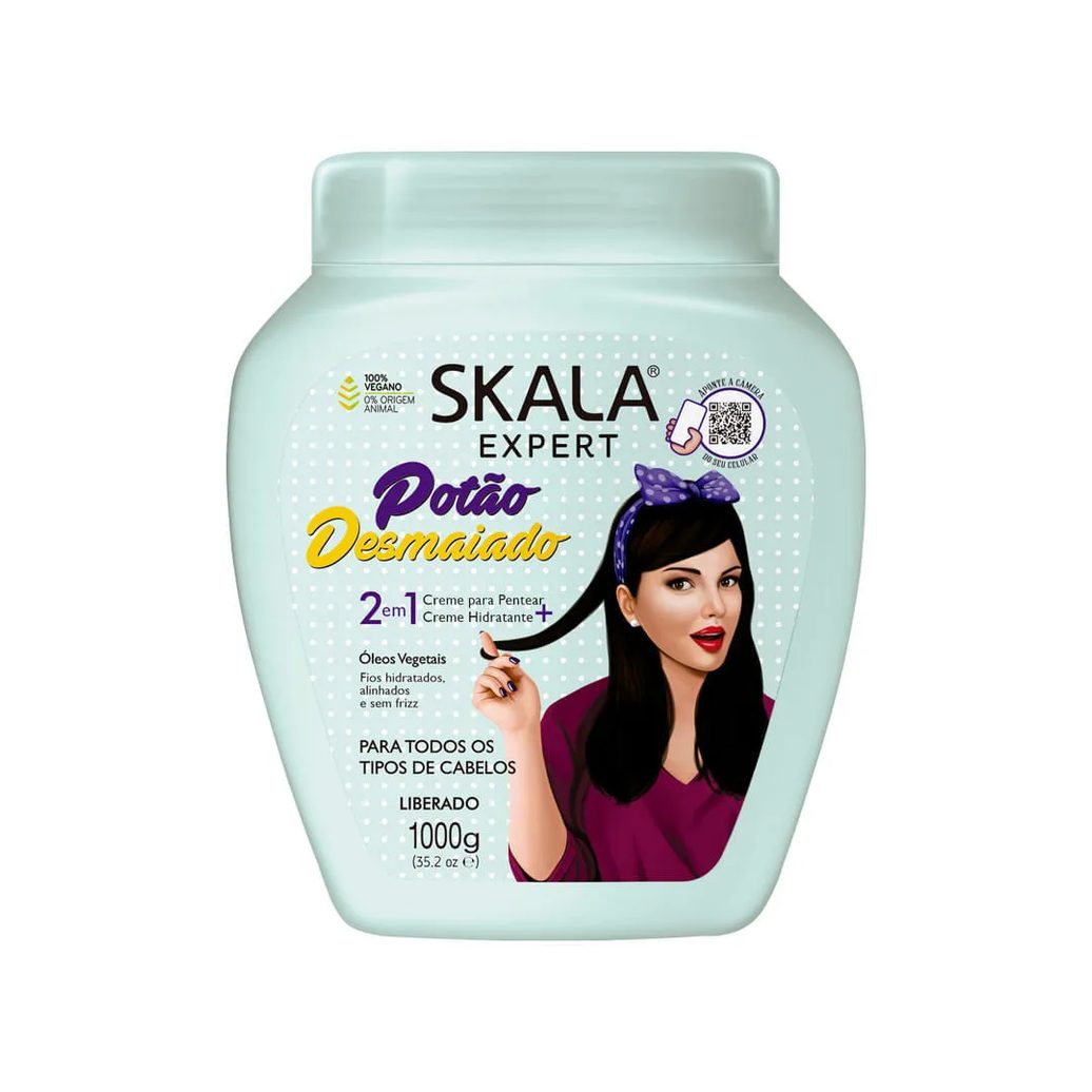 Creme De Tratamento Skala Expert Potao Desmaiado 2 Em 1 1000gr