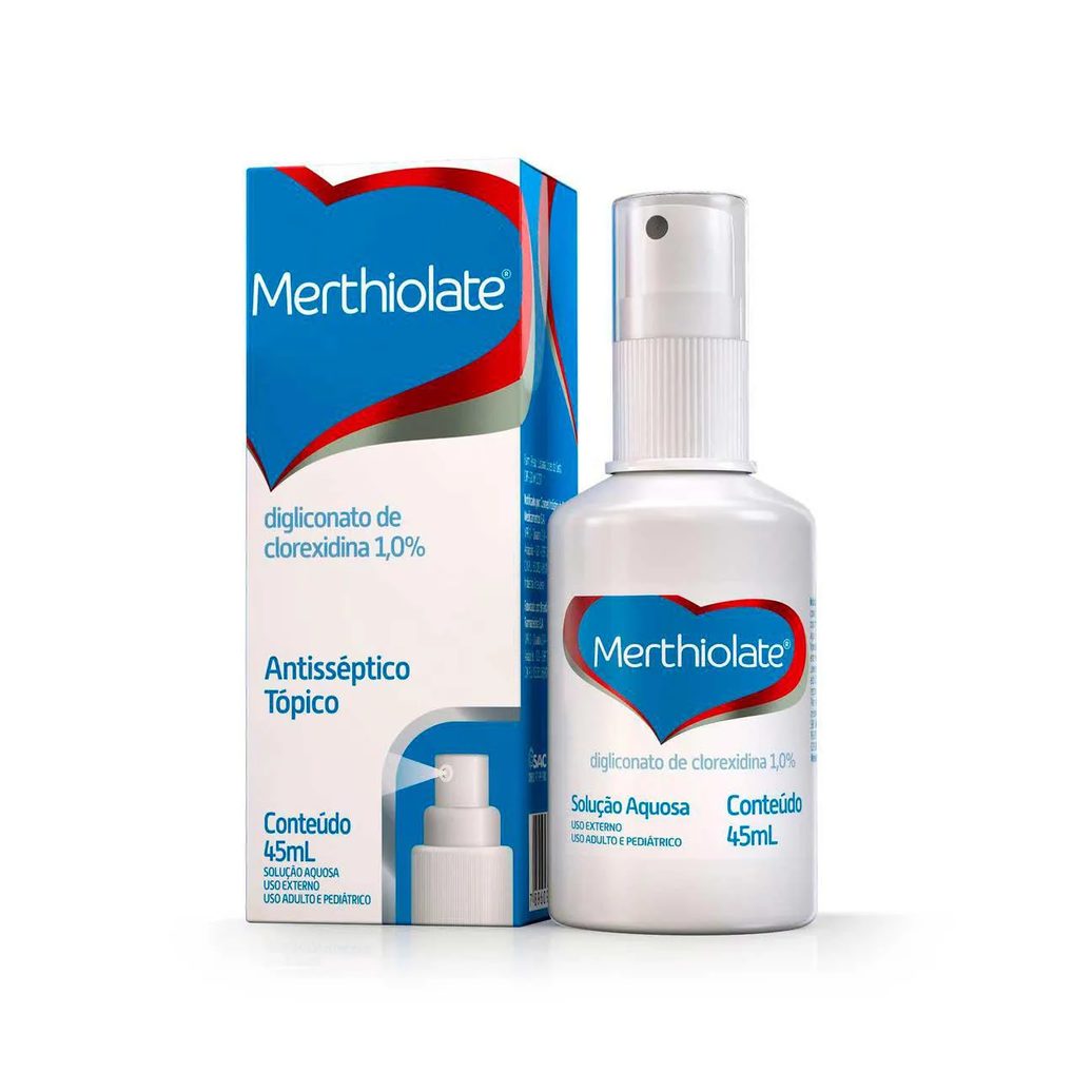 Antisséptico Tópico Merthiolate Spray 45ml
