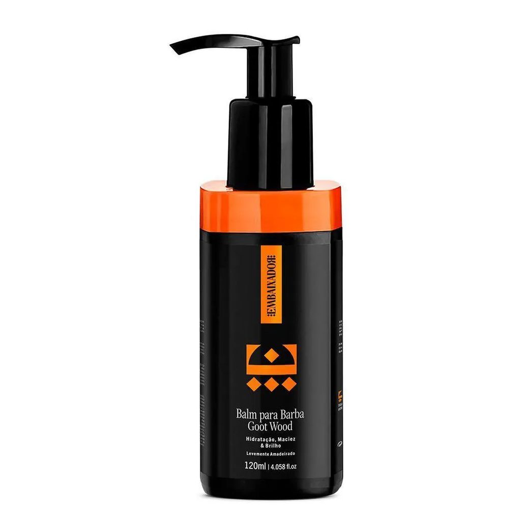 Kit 01 Óleo para Barba Goot Wood + 01 Balm Goot Wood Embaixador 120ml