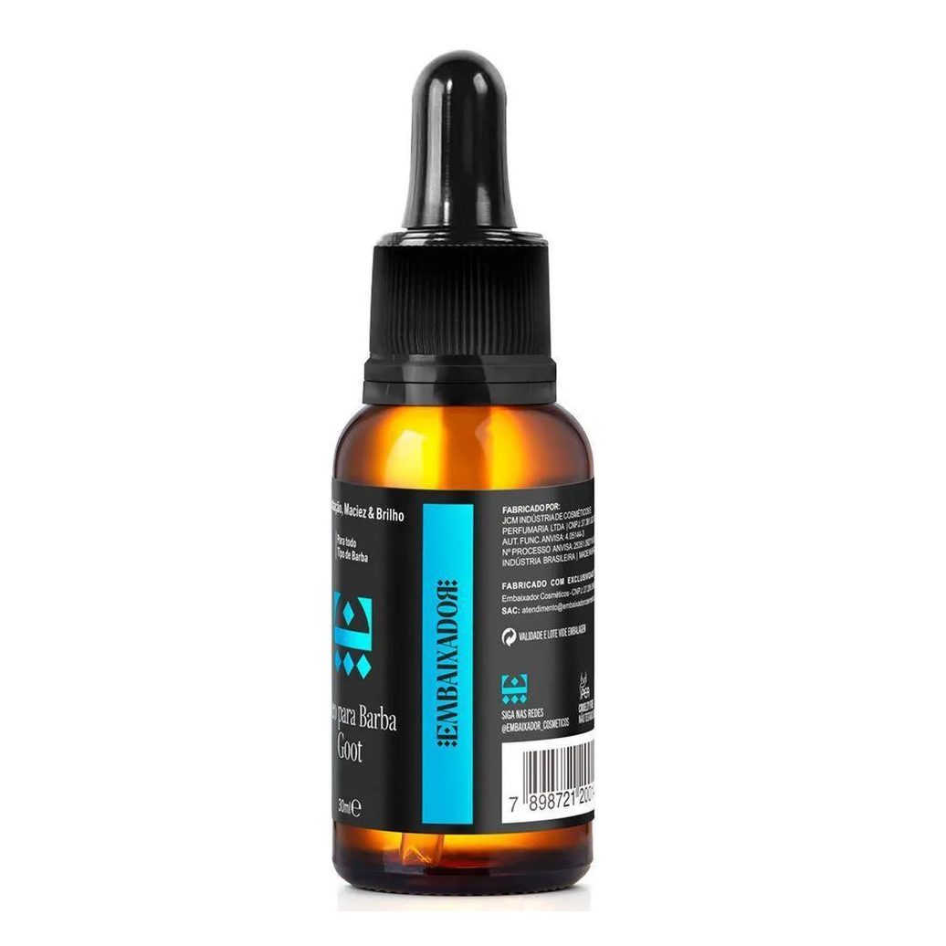 Kit 01 Óleo para Barba Goot + Balm Goot Embaixador 120ml