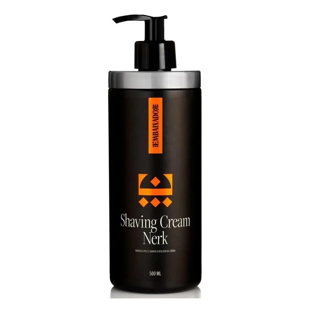 Kit 06 Shaving Cream Nerk Embaixador 500ml