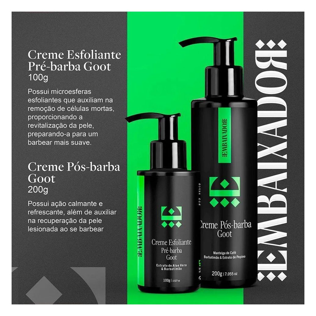 Creme Pós Barba Goot Embaixador 200g