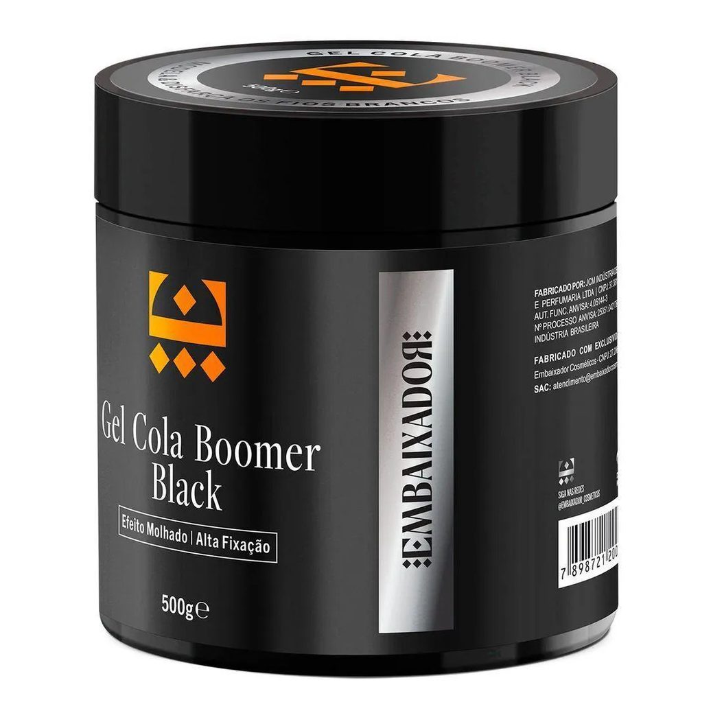 Gel Cola Boomer Black Embaixador 500g