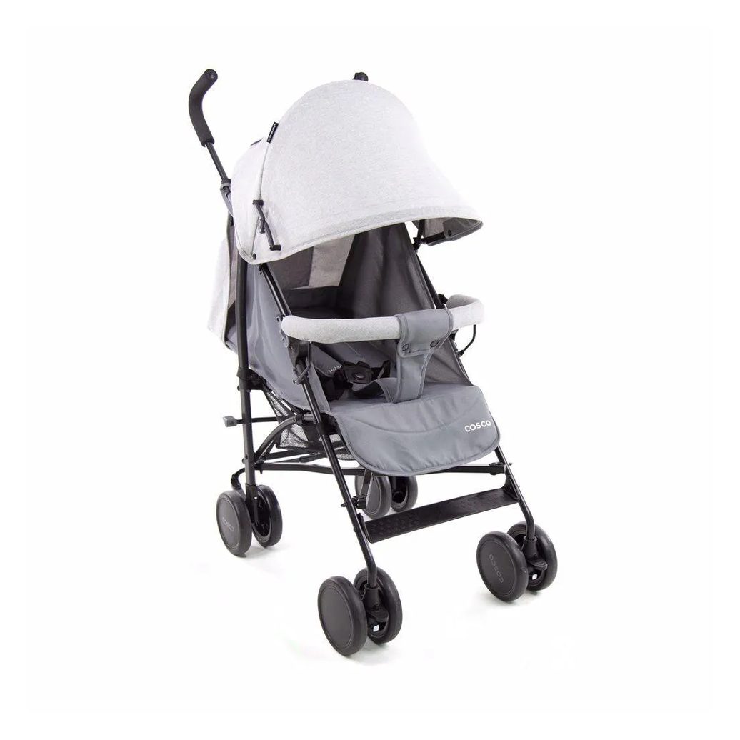 Carrinho de Bebê Hobby Cosco Cinza Mescla