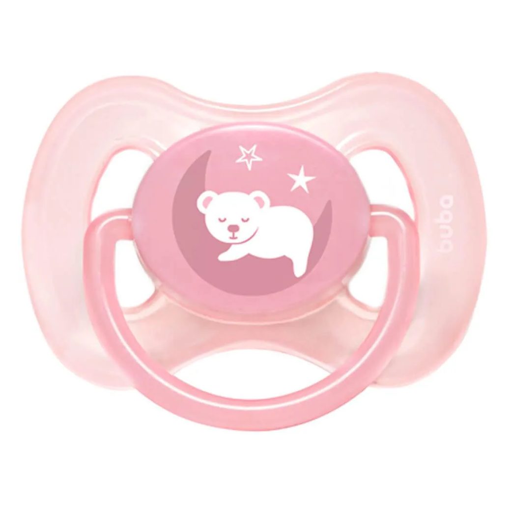Chupeta Comfort Tamanho 2 Ursinho Rosa - Buba