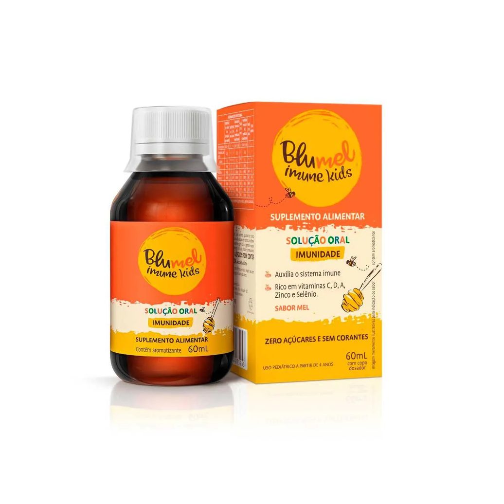 Polivitamínico Blumel Imune KIds Infantil 60ml