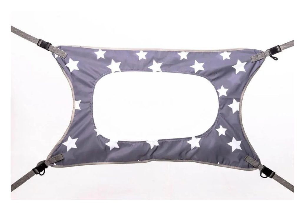 Cama Primeiro Sono Cinza - até 8kg - Baby Pil