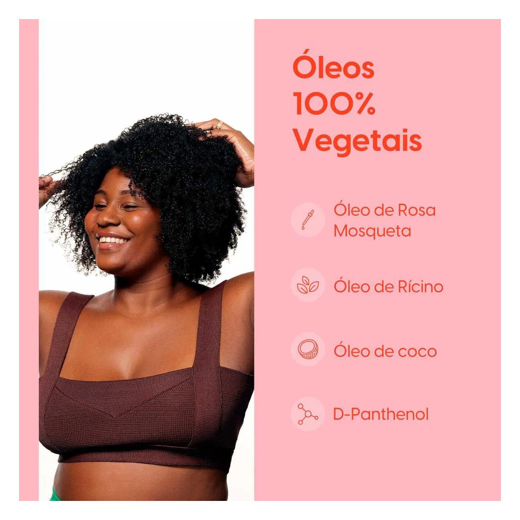 Blend Capilar Rosa Mosqueta Negra Rosa 100ml