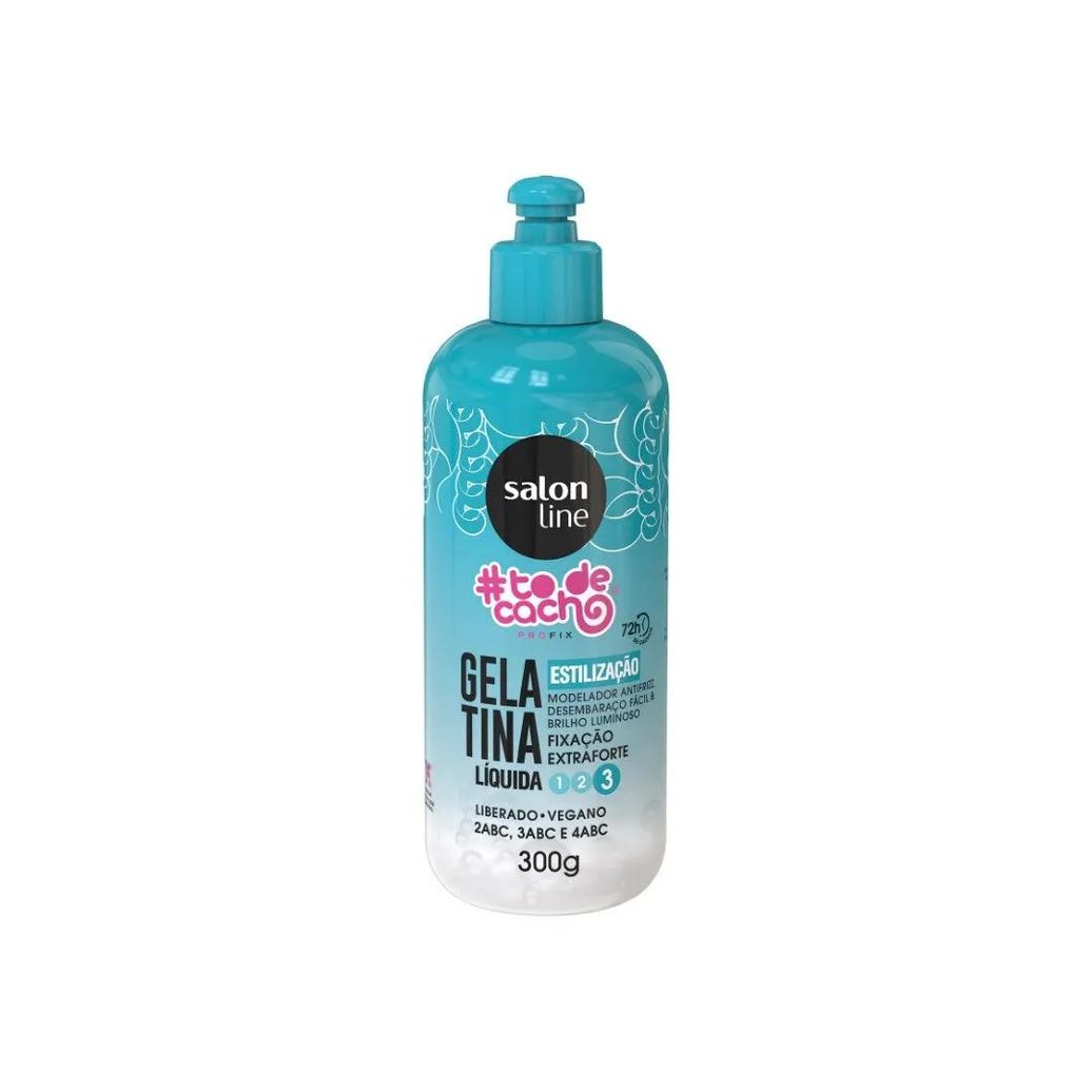 Gelatina Capilar Salon Line #todecacho Liquida Estilização 300gr