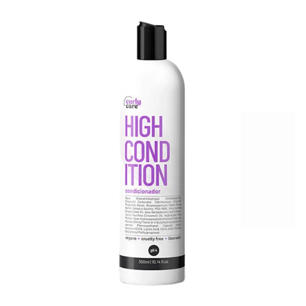 Condicionador Cachos Vegano High Condition Curly Care 300ml