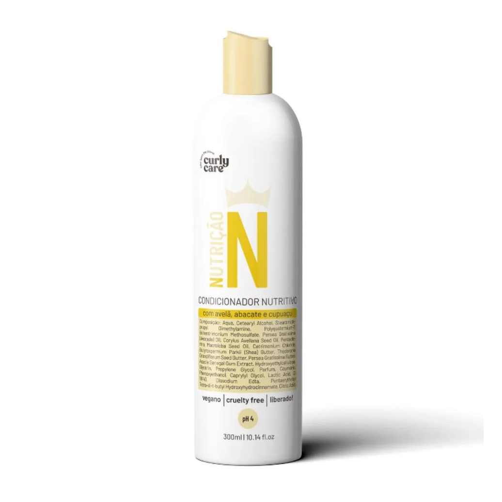 Condicionador Curly Care N Nutrição Cacheados Crespos Maciez 300ml