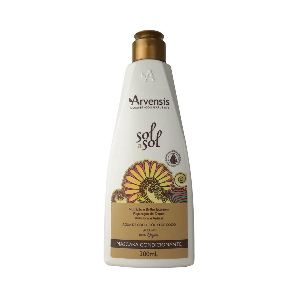 Máscara Condicionante Anticloro Sol a Sol Arvensis 300ml