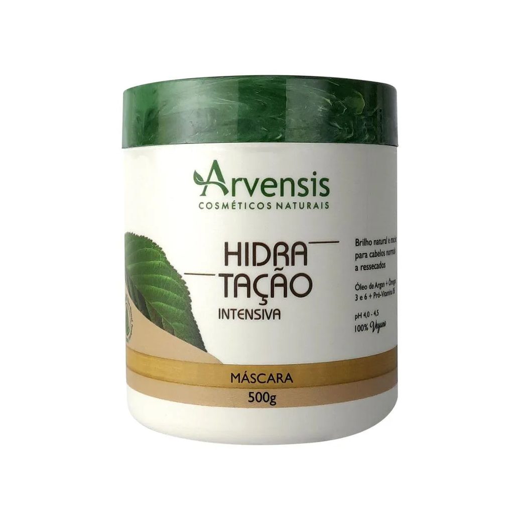 Máscara Hidratação Intensiva Arvensis Vegano 500g