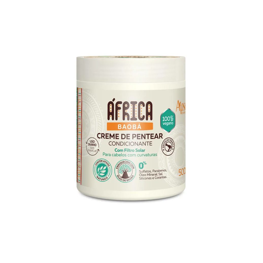 Creme de Pentear Apse Condicionante Baobá África 500g
