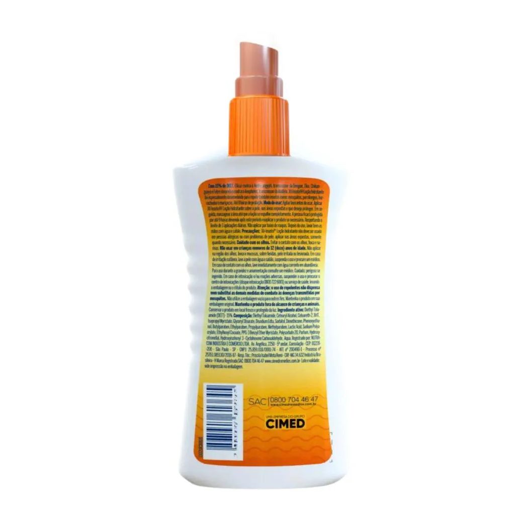 Kit Spray Repelente de Insetos Cimed Xô Inseto com 3 200ml