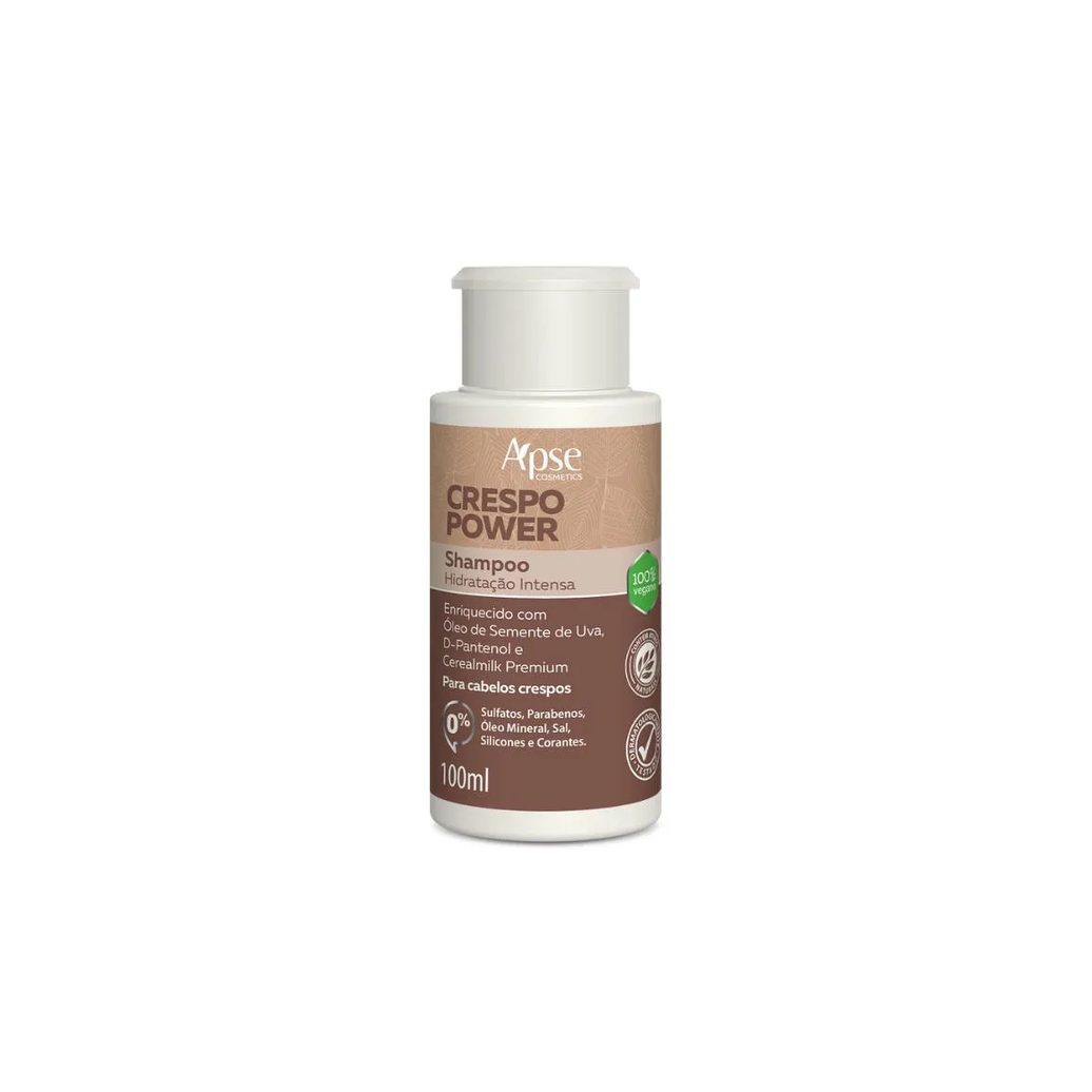 Shampoo Crespo Power 100Ml - Apse
