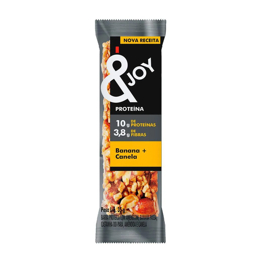 Barra de Proteína &Joy Nuts by Agtal Banana + Canela 35g