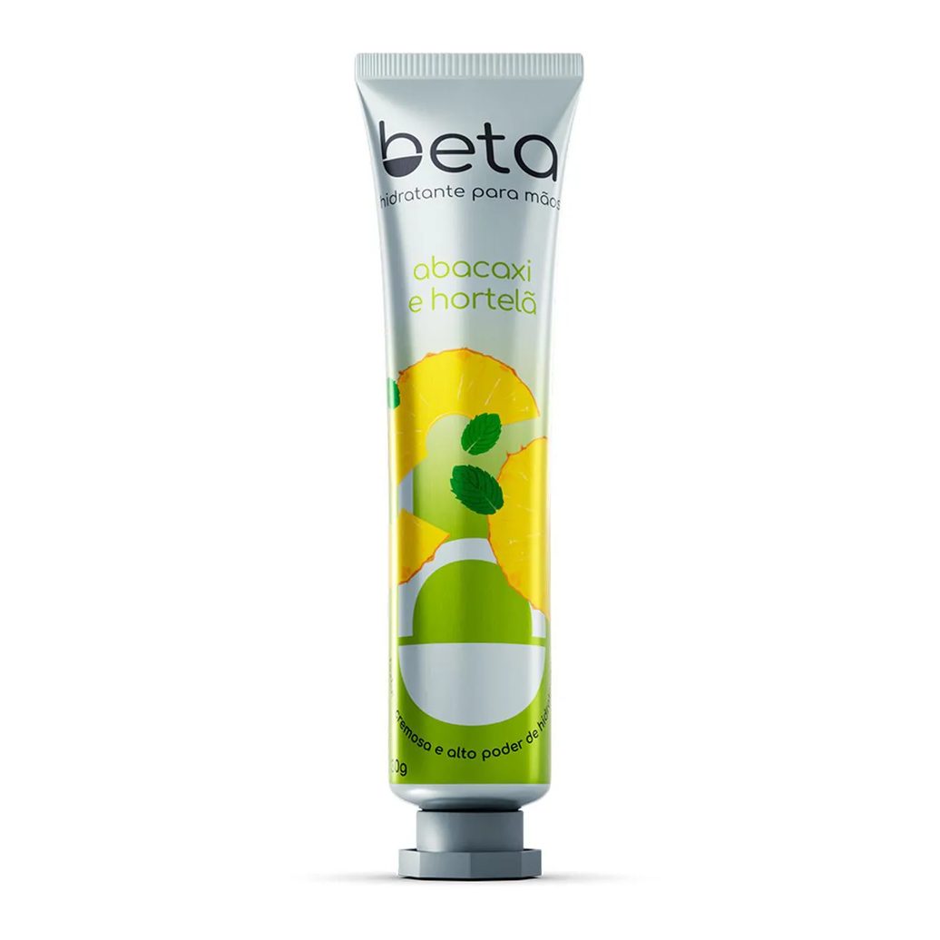Hidratante para Mãos Beta Abacaxi e Hortelã 30g