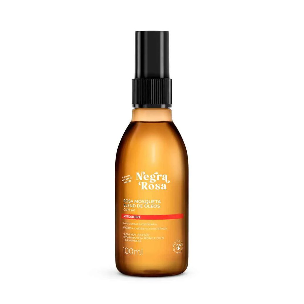 Blend Capilar Rosa Mosqueta Negra Rosa 100ml