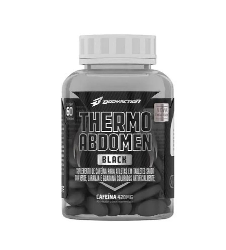 Thermo Abdomen Black (60 Tabs) - Padrão: Único