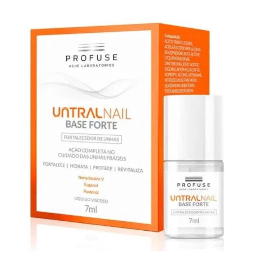 Untralnail Base Forte Fortalecedor de Unhas Profuse 7Ml