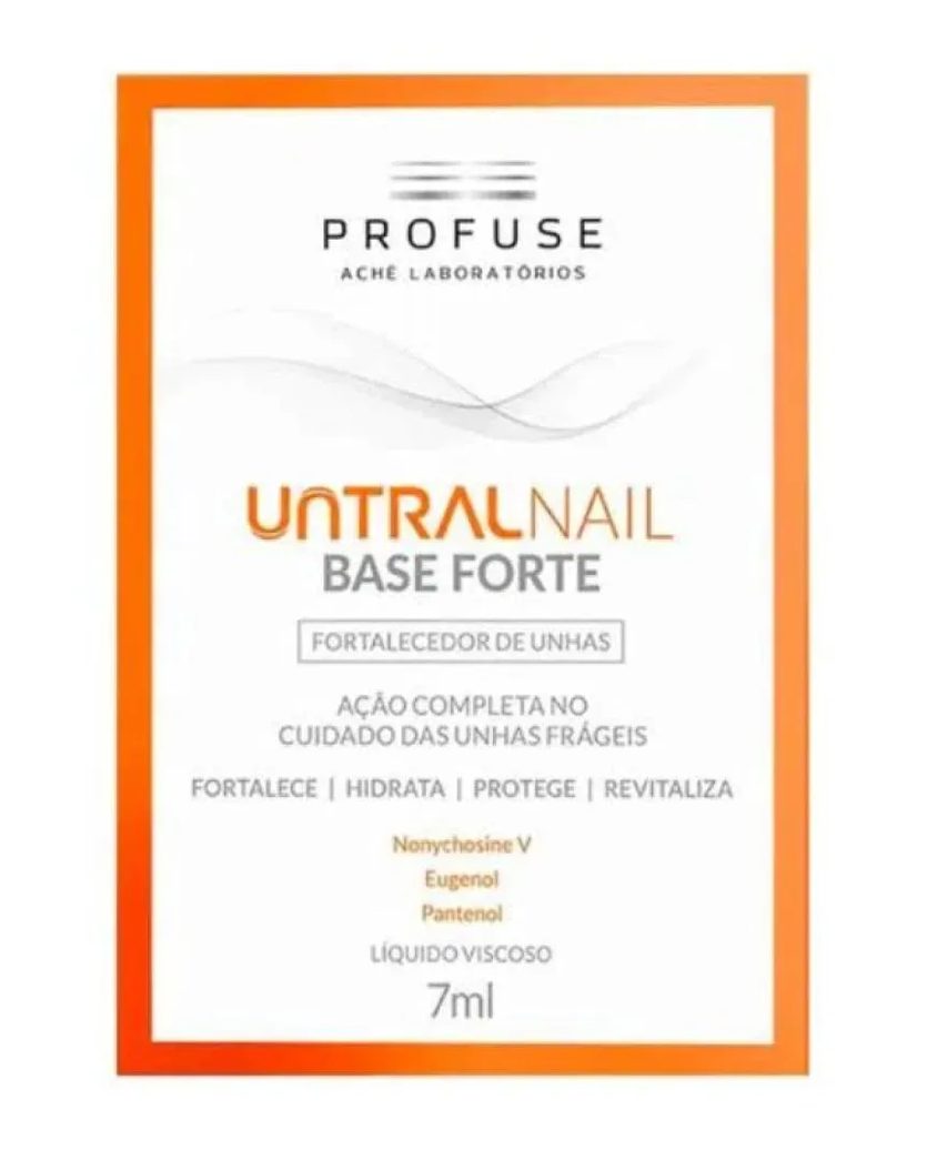 Untralnail Base Forte Fortalecedor de Unhas Profuse 7Ml