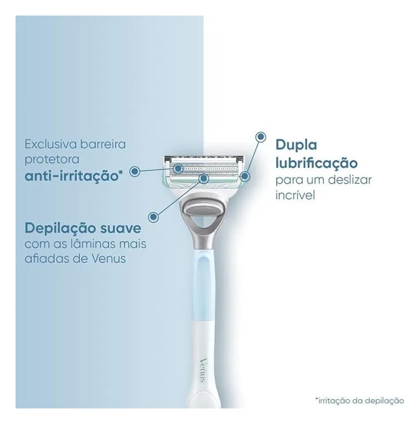 Gillette Venus Íntima Carga para Aparelho Depilatório 2 unidades