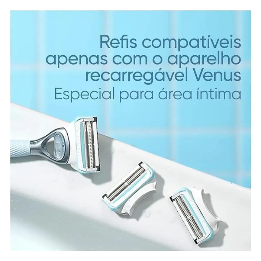 Gillette Venus Íntima Carga para Aparelho Depilatório 2 unidades