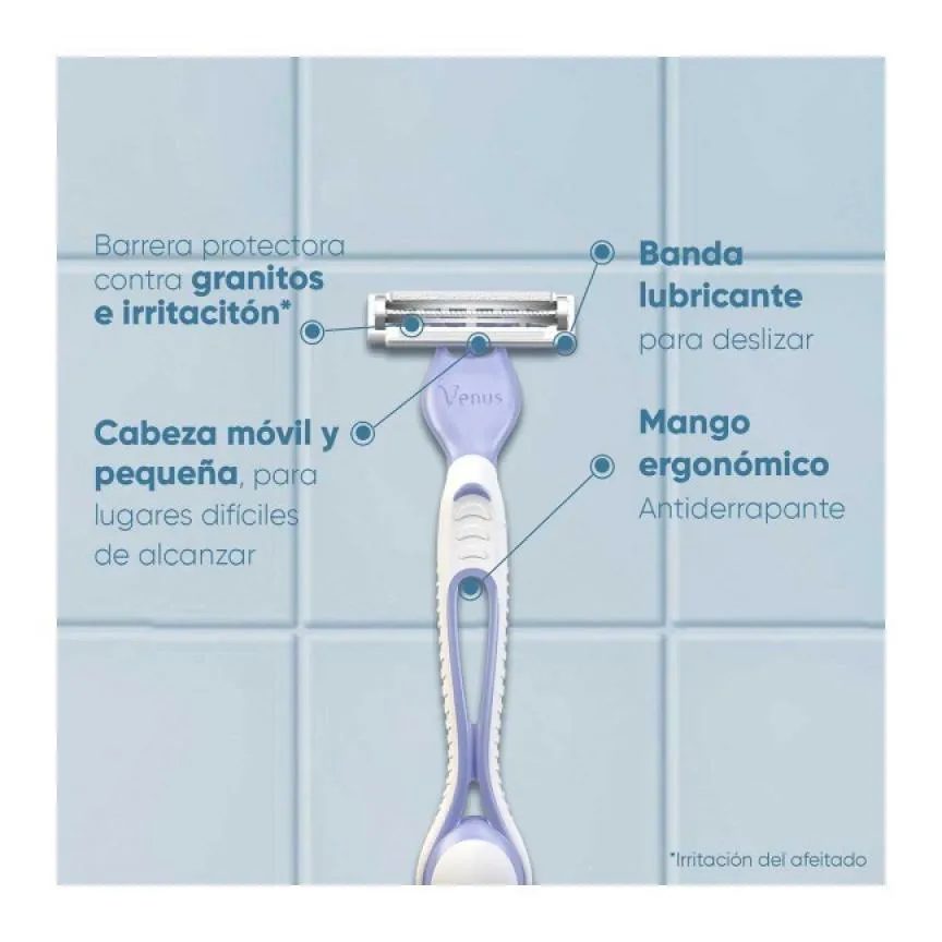 Aparelho de Depilar Venus Íntima Descartável 2 unidades Gillette