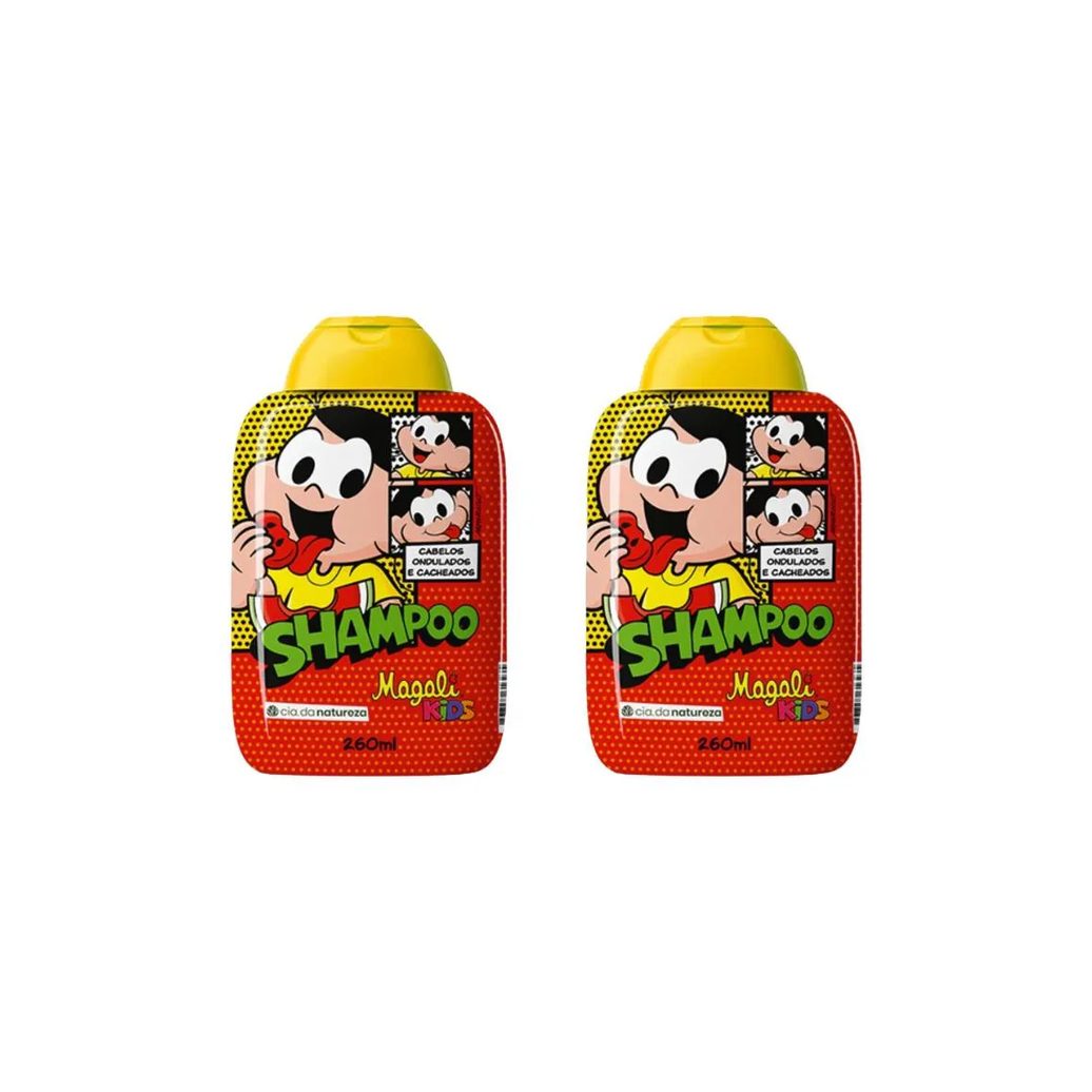 Shampoo Cia da Natureza Magalim Ondulados Cacheados 260ml