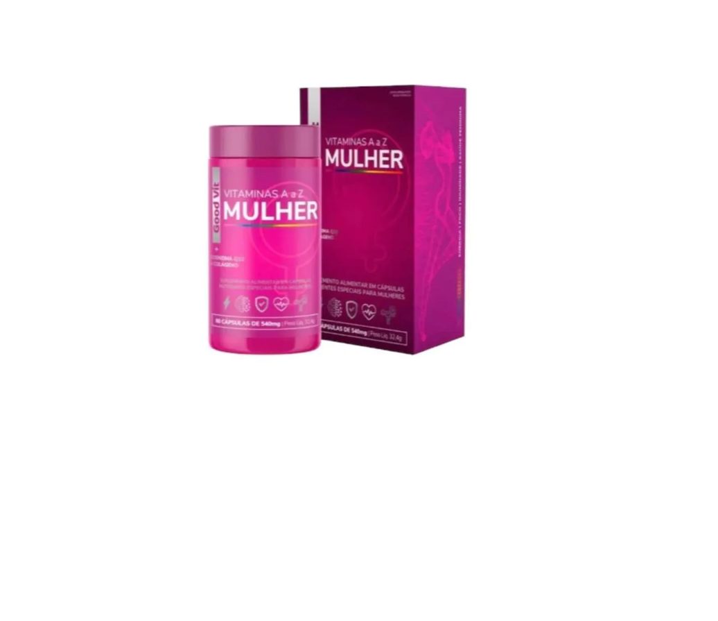 Vitamina a a Z Mulher C/60 cápsulas - Good Vit