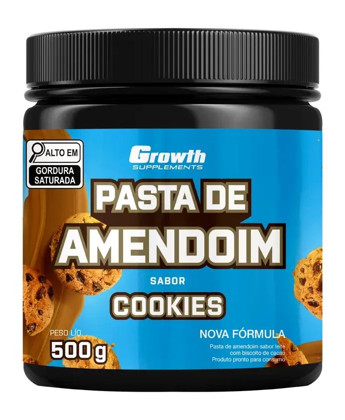 Pasta De Amendoim Sabor Cookies 500g