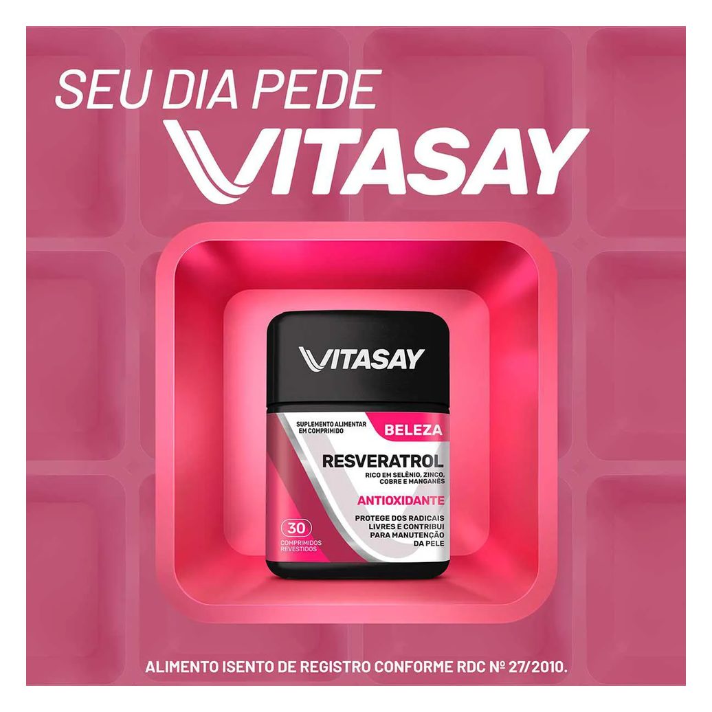Vitasay Resveratrol 30 comprimidos