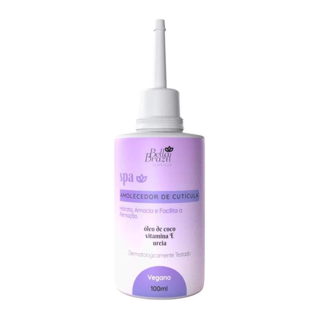 Amolecedor de Cutícula Bella Brazil Vegano 100ml