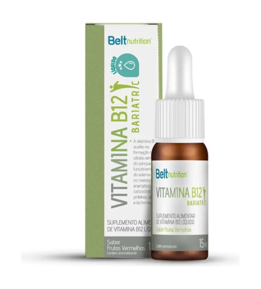Belt B12 Bariatric Líquida- 15 Ml- Frutas Vermelhas