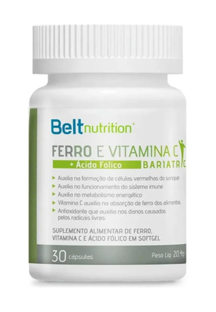 Belt Ferro Bariatric - Vitamina C + Ácido Fólico