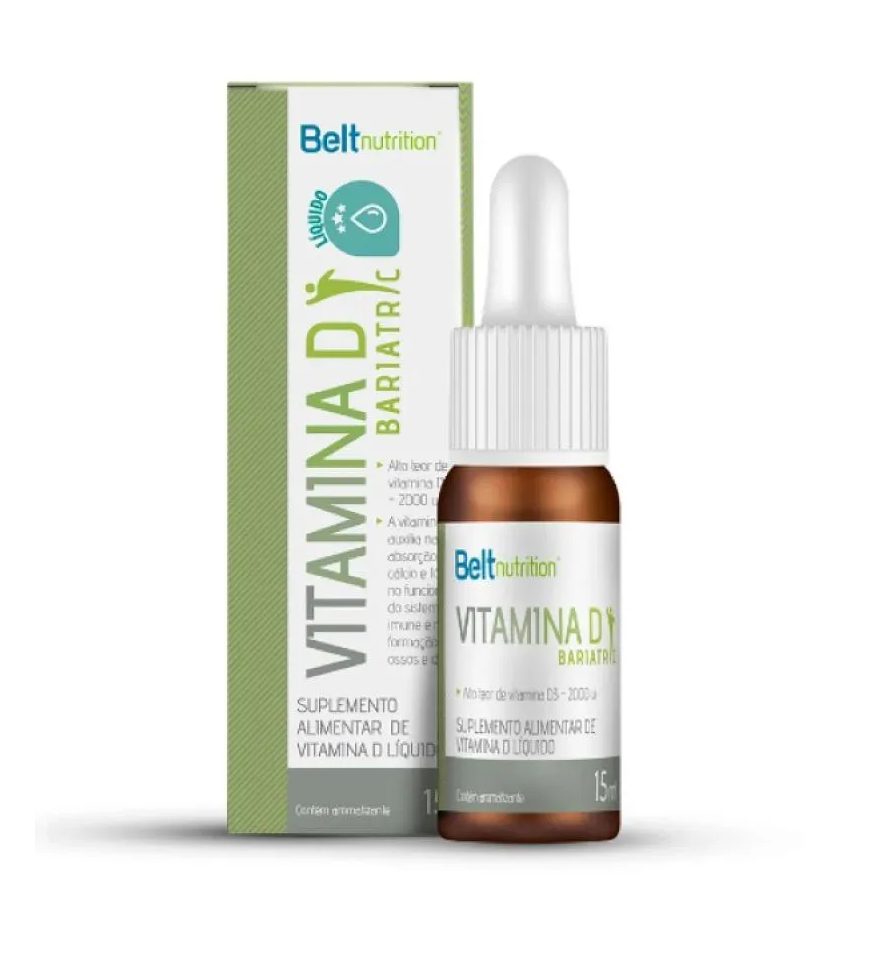 Vitamina D3 Belt Bariatric- 15 Ml- 2.000ui Cada 2 Gotas