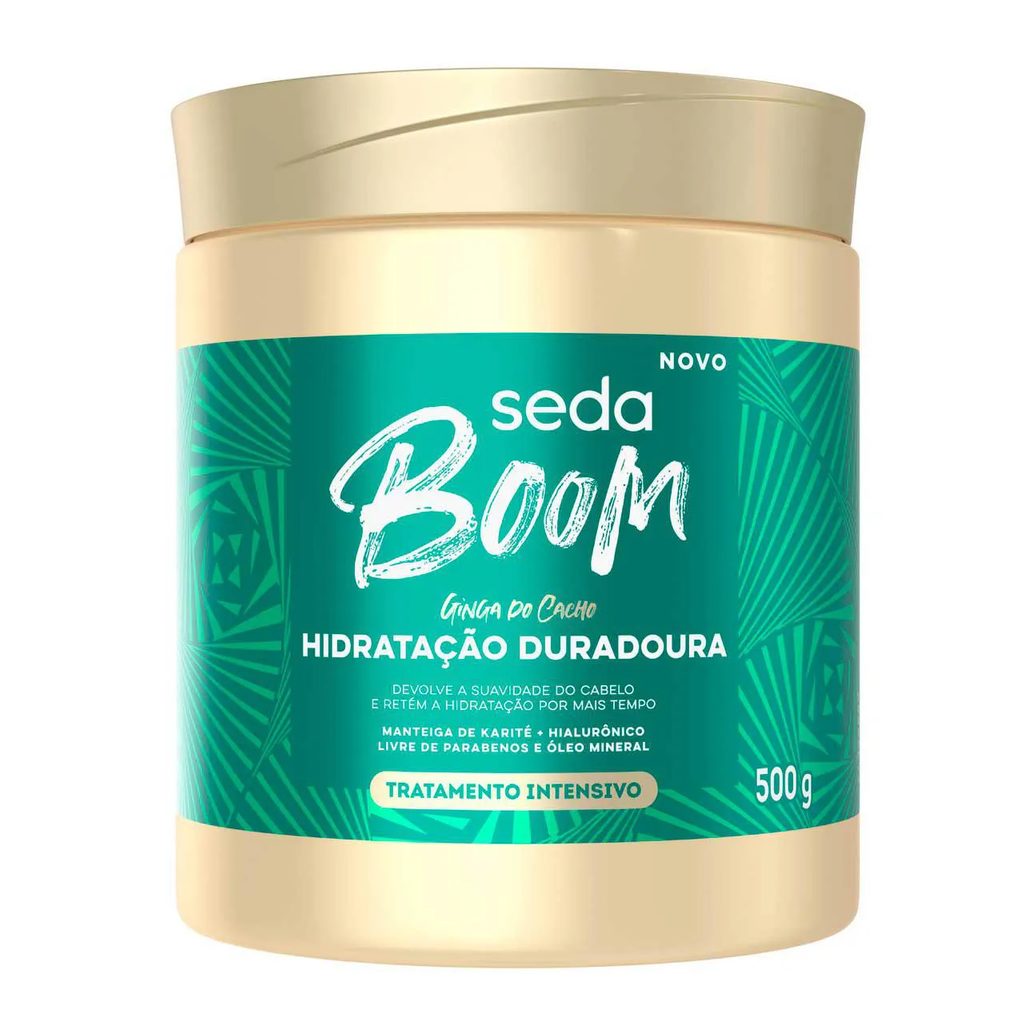 Tratamento Intensivo Seda Boom Hidratação Duradoura 500g