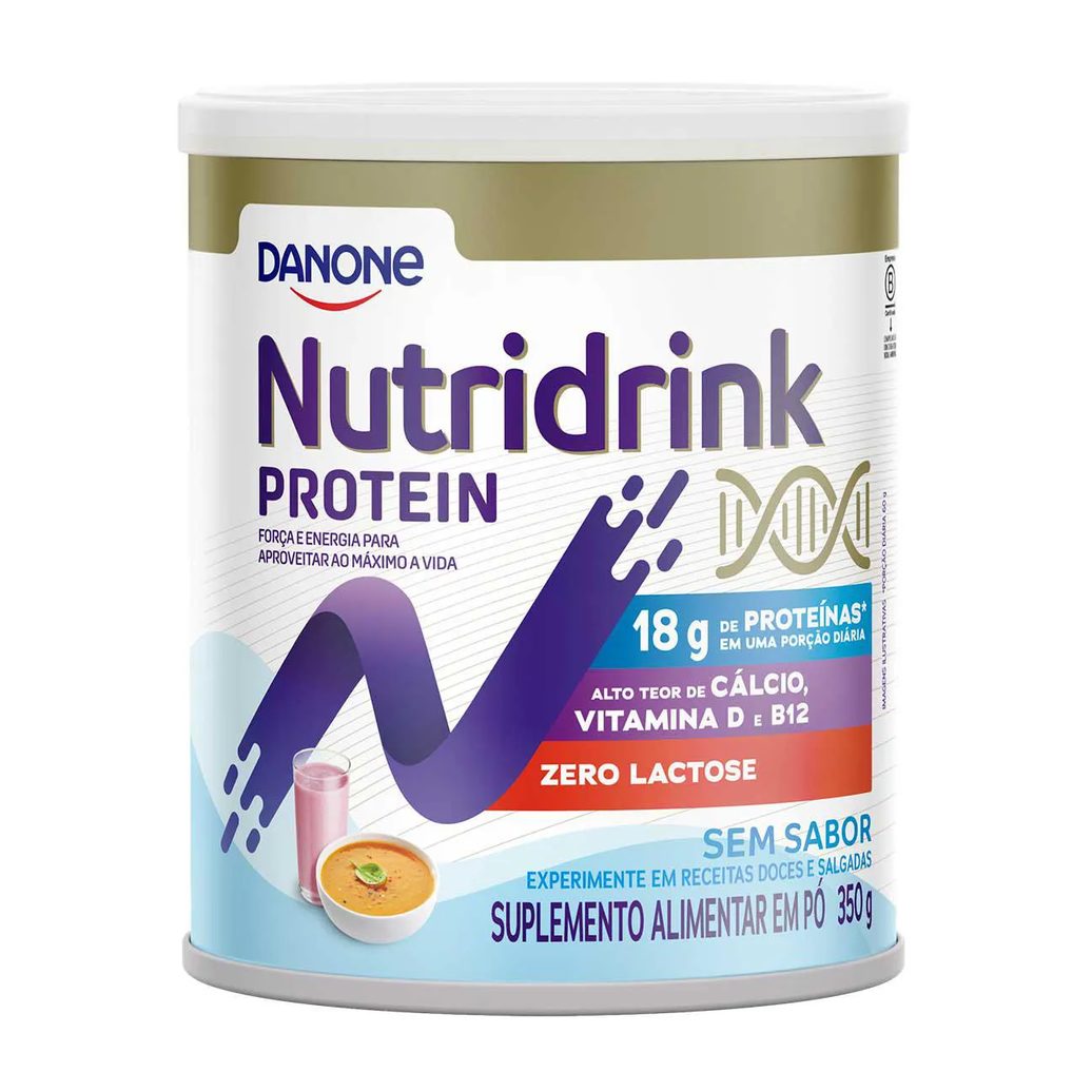 Suplemento Alimentar Nutridrink Protein em Pó Sem Sabor 350g