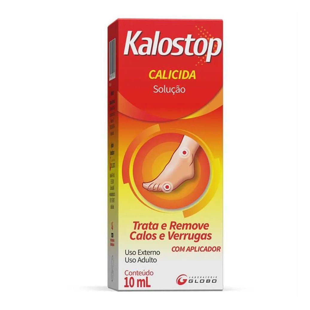 Kalostop Calicida Solucao 10ml Globo
